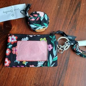 Vera Bradley Zip ID, Lanyard, and Measuring Tape (NWT)
